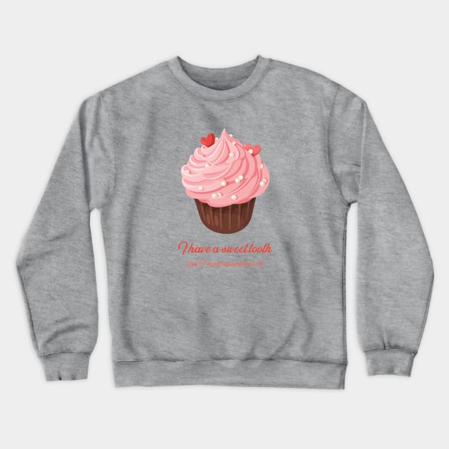 Sweet Tooth Crewneck Sweatshirt by Craft and Crumbles